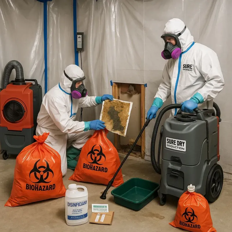 Contaminated Water Handling Protocols process in Bay Village, OH