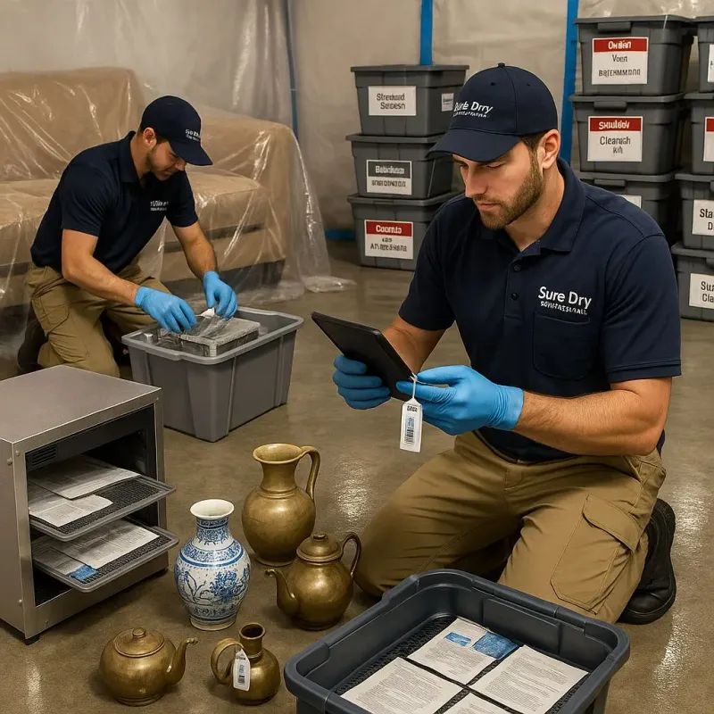 Content Protection and Restoration process in Bay Village, OH
